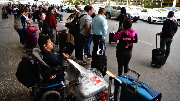 Estragos en la CDMX por el paro nacional de taxistas