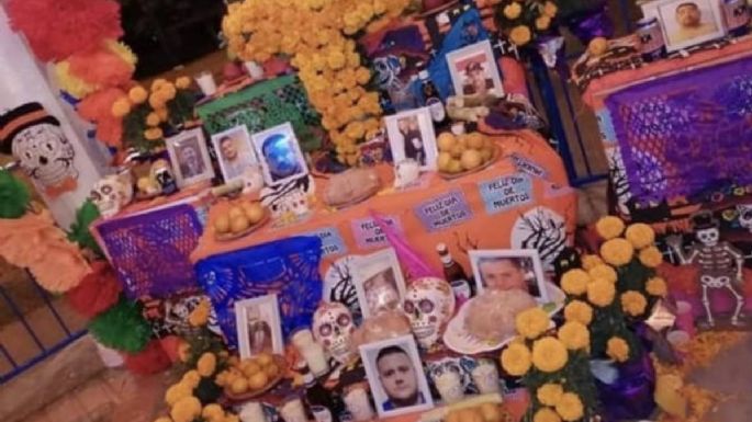 Montan ofrenda en honor a líderes del CDG en Reynosa