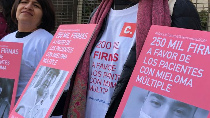 Con 250 mil firmas, piden incluir el mieloma múltiple en catálogo de enfermedades catastróficas