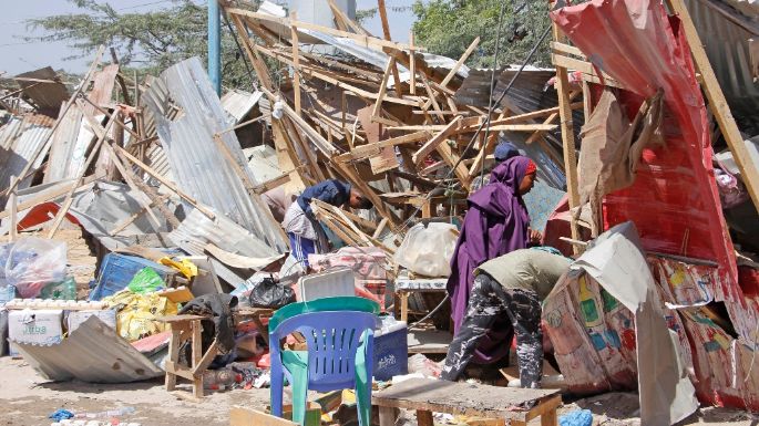 Atentado en Somalia deja al menos 92 muertos y cerca de 150 heridos