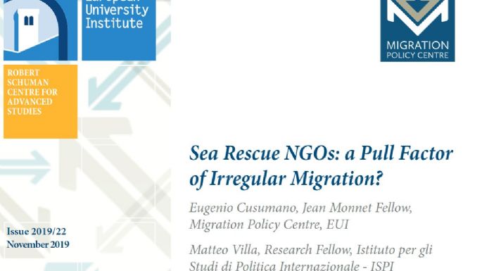 Salvar migrantes no provoca un 'efecto llamada”: estudio europeo