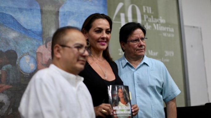 Presentan en la FIL de Minería "Kate del Castillo vs el gobierno mexicano"