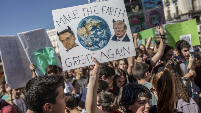 Concluye Asamblea de ONU-Medio Ambiente; jóvenes protestan en el mundo contra cambio climático (Videos)