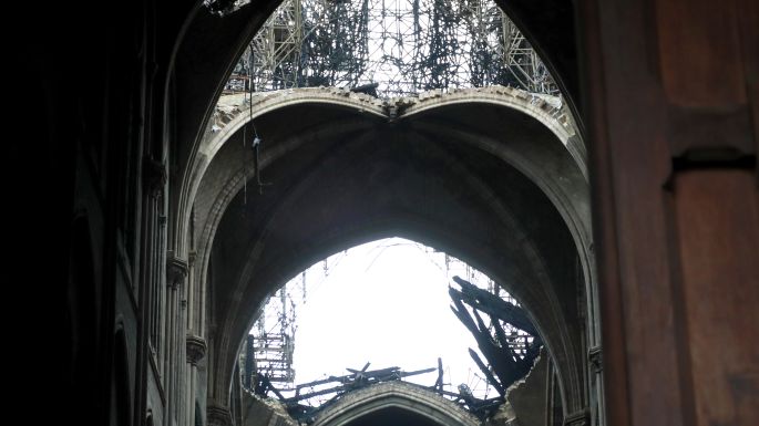 Destruidas entre 5 y 10% de obras de Notre Dame