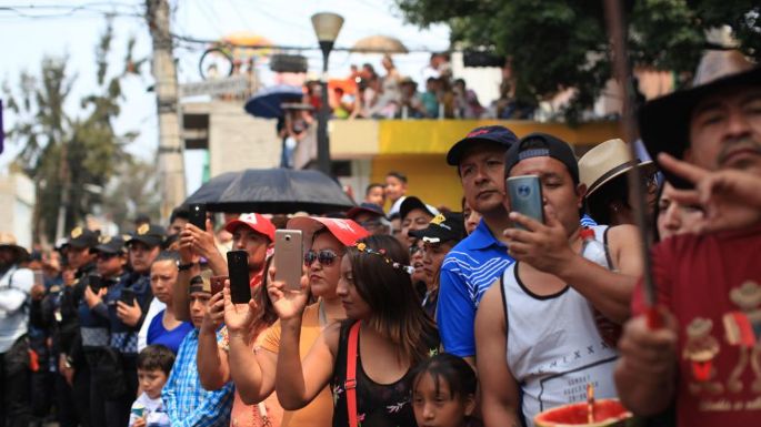 La Pasión de Cristo en Iztapalapa, San Andrés Tetepilco y el Reclusorio Norte