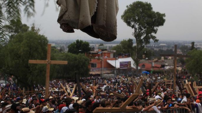 La Pasión de Cristo en Iztapalapa, San Andrés Tetepilco y el Reclusorio Norte