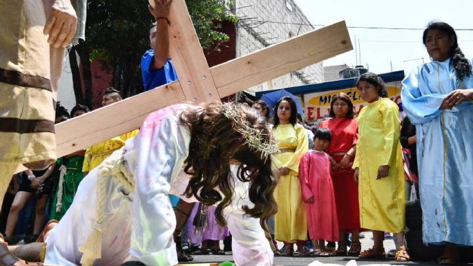 La Pasión de Cristo en Iztapalapa, San Andrés Tetepilco y el Reclusorio Norte