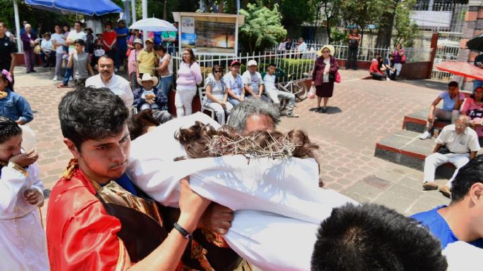 La Pasión de Cristo en Iztapalapa, San Andrés Tetepilco y el Reclusorio Norte