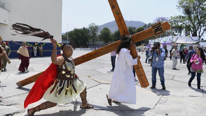 La Pasión de Cristo en Iztapalapa, San Andrés Tetepilco y el Reclusorio Norte