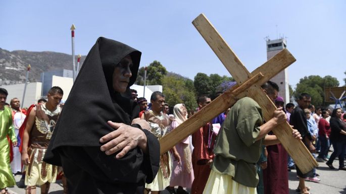 La Pasión de Cristo en Iztapalapa, San Andrés Tetepilco y el Reclusorio Norte