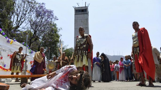 La Pasión de Cristo en Iztapalapa, San Andrés Tetepilco y el Reclusorio Norte