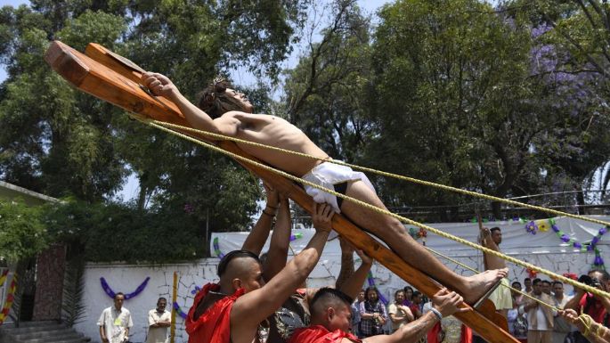 La Pasión de Cristo en Iztapalapa, San Andrés Tetepilco y el Reclusorio Norte