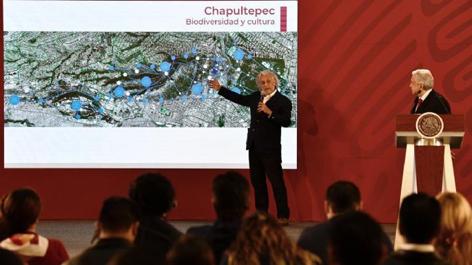 AMLO anuncia proyecto cultural y de ampliación del Bosque de Chapultepec