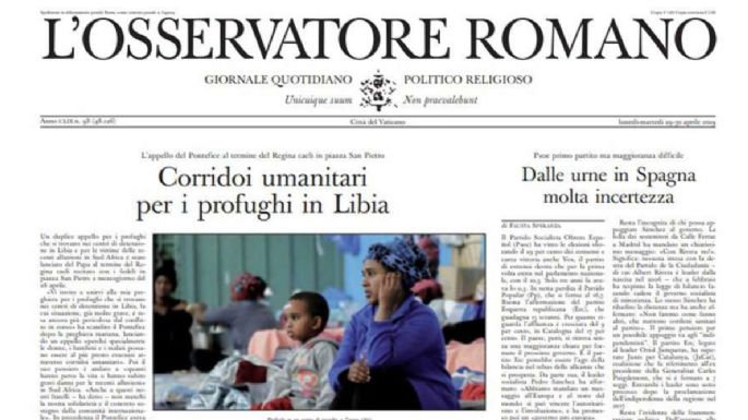 Suplemento femenino de diario vaticano estrena dirección; destaca consagrada del Regnum Christi