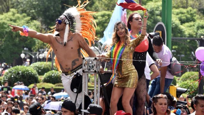 Congrega a miles la marcha del orgullo en la CDMX