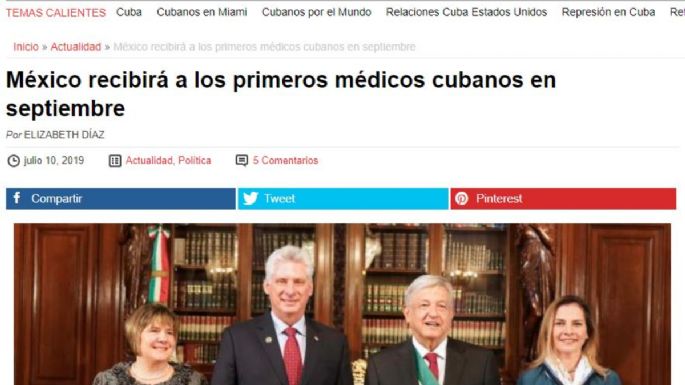 Falso, que México vaya a contratar médicos cubanos: Secretaría de Salud