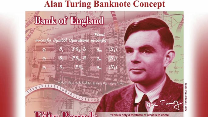 Alan Turing, pionero de la computación, aparecerá en el billete de 50 libras