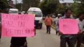 Con marcha, habitantes de Petatlán exigen alto a la violencia