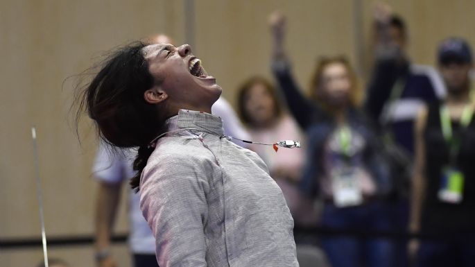 La esgrimista mexicana Natalia Botello vence a su paisana Paola Pliego, que compite por Uzbekistán