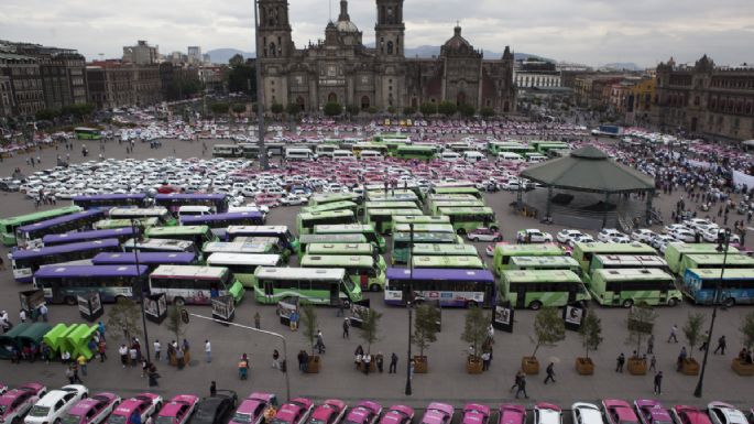 Choferes de transporte público y privado deberán ser registrados en la CDMX