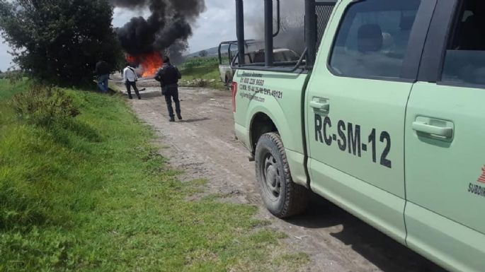 Detienen a líder de 'huachigaseros” tras enfrentamiento con la GN en Tepeaca