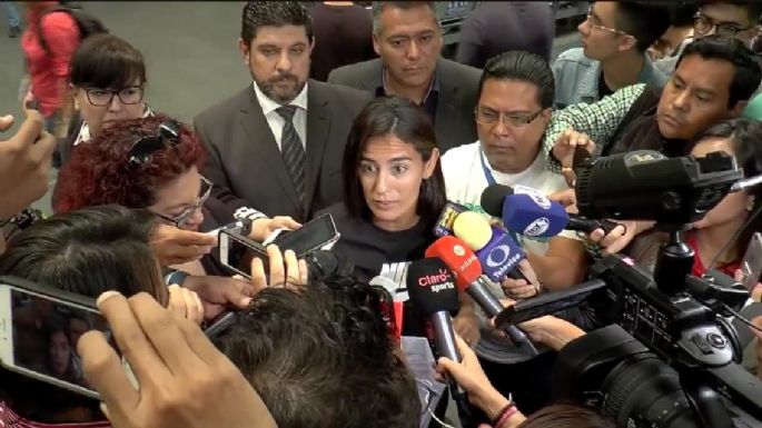 Paola Espinosa presenta denuncia ante la FGR por amenazas (Video)