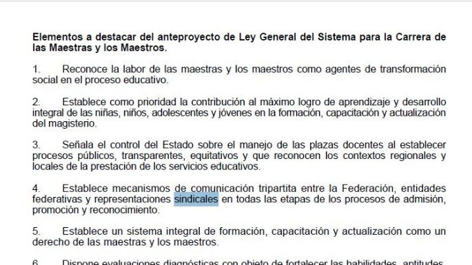 Capacitan a maestros sobre leyes inexistentes, acusa Mexicanos Primero; se atiende a una 'consulta”: SEP