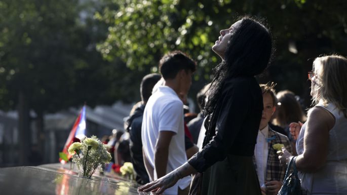 Trump encabeza memorial a 18 años de los ataques terroristas del 11S