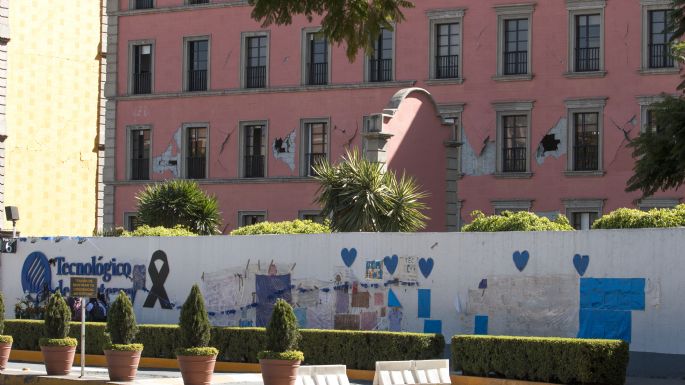 Estudiantes del Tec de Monterrey conmemoran a sus cinco compañeros fallecidos el 19S