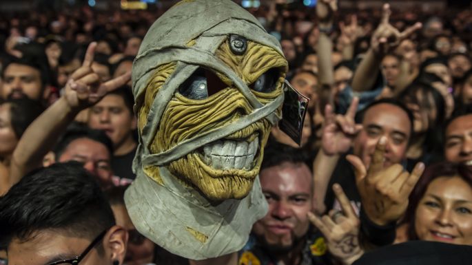 Metralla metalera de Iron Maiden en el Palacio de los Deportes