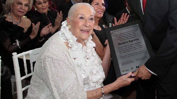 Beatriz Aguirre, estrella de la época de oro del cine mexicano, murió a los 94 años