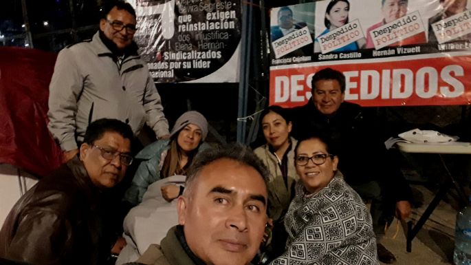 En huelga de hambre, trabajadores despedidos de Segalmex que formaron nuevo sindicato