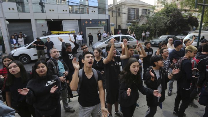 Estudiantes chilenos y su boicot a una prueba clasista