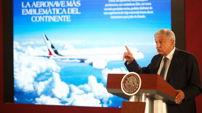 AMLO añade modalidad para vender avión: rifa mediante seis millones de cachitos de la Lotería