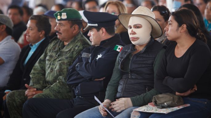 Tlahuelilpan: recuerdan a las víctimas a un año de la explosión (Fotogalería)