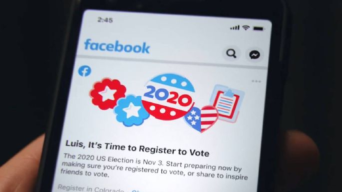 Facebook rechazó más de 2 millones de anuncios por intentar impedir el voto en EU