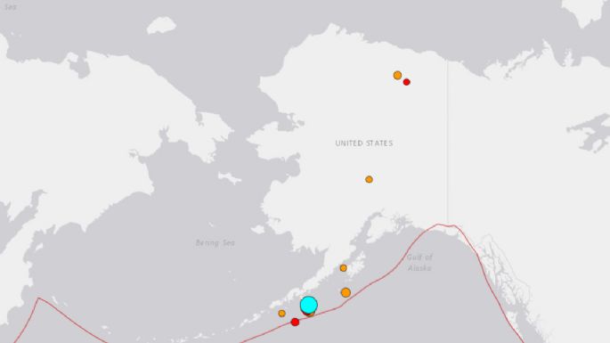 Emiten alerta de tsunami en Alaska tras terremoto de 7.5 grados de intensidad