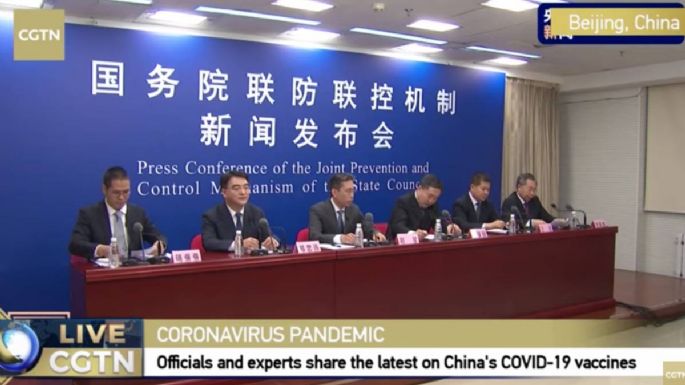China dice que su vacuna contra covid-19 tuvo éxito en 60 mil voluntarios
