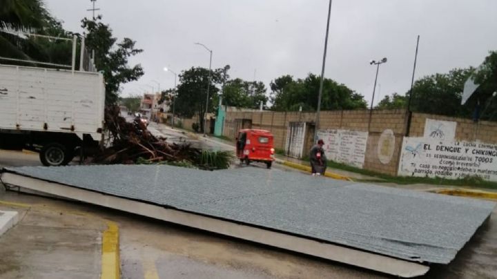 Emiten Alerta Roja en Quintana Roo por la tormenta tropical 'Gamma”