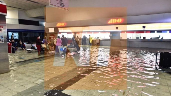 Tabasco "se ahoga" por torrenciales lluvias y avizoran complicado fin de semana
