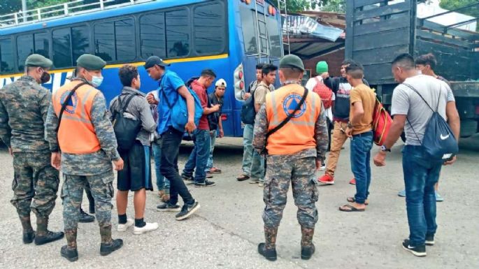 Unos 2 mil migrantes que intentaron cruzar Guatemala ya fueron retornados a Honduras