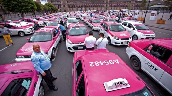 Taxistas anuncian megaparo en CDMX y amagan con plantarse el 'tiempo necesario”