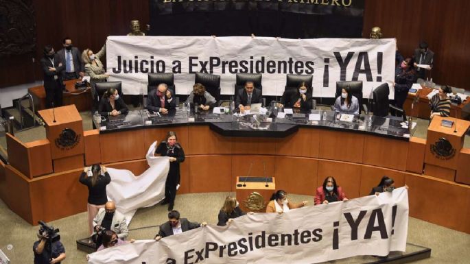 Senado avala consulta sobre expresidentes entre golpeteo de Morena con oposición