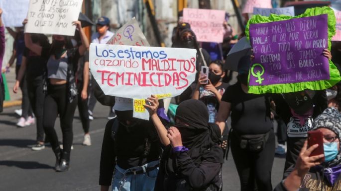 Protestan en Toluca por tres feminicidios del fin de semana
