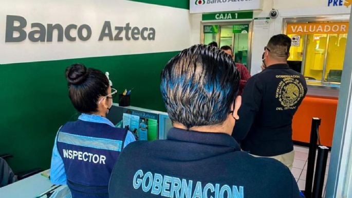 Clausuran sucursales de Elektra y Banco Azteca en Chihuahua