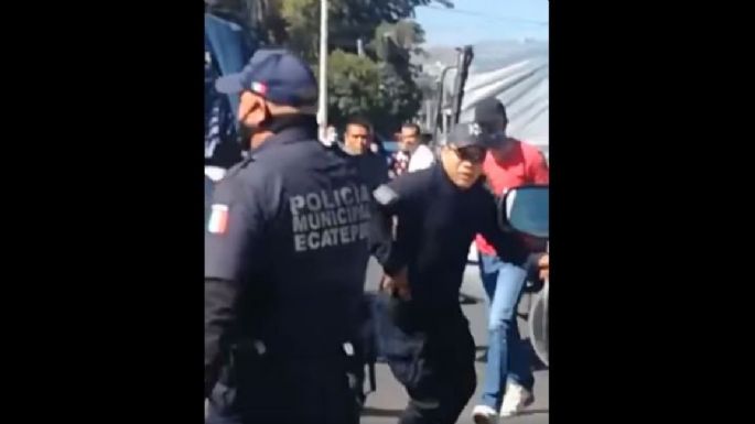 Balacera entre taxistas y policías de Ecatepec deja un muerto y cuatro heridos