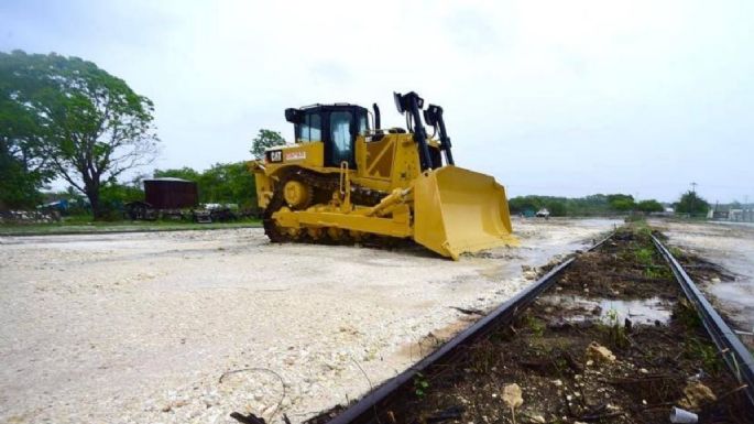 Habitantes de Campeche bloquean obras del Tren Maya