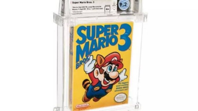 Una primera versión sellada de Super Mario Bros. 3 para NES es ya el videojuego más caro del mundo