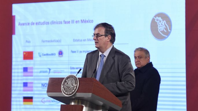 Vacuna de Pfizer llegaría a México en diciembre: Ebrard