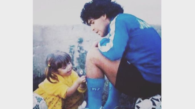 Junto mis pedazos y no me imagino mi vida sin vos: la emotiva carta de Dalma Maradona a su padre